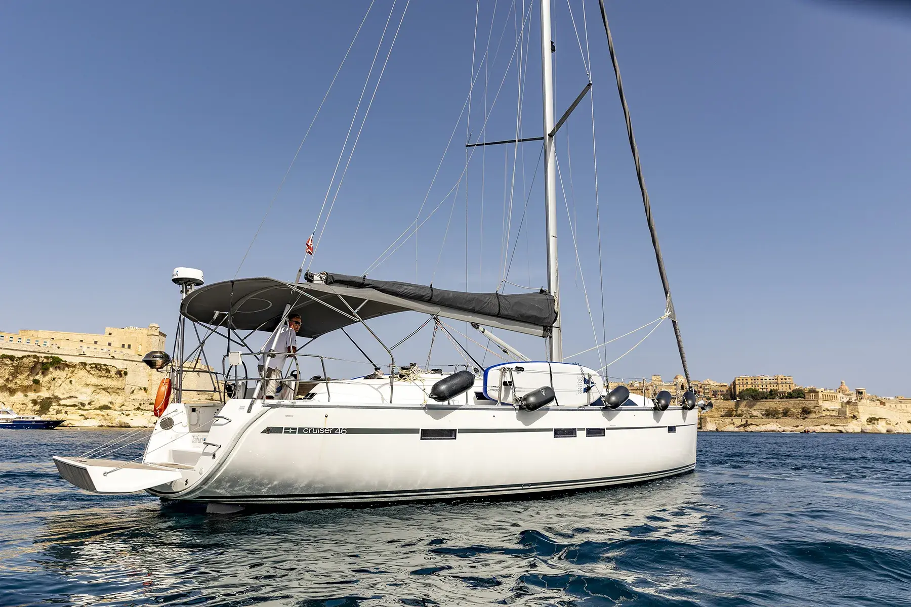 Bavaria 46 “Taifun S”, a sailing yacht for charter in Malta