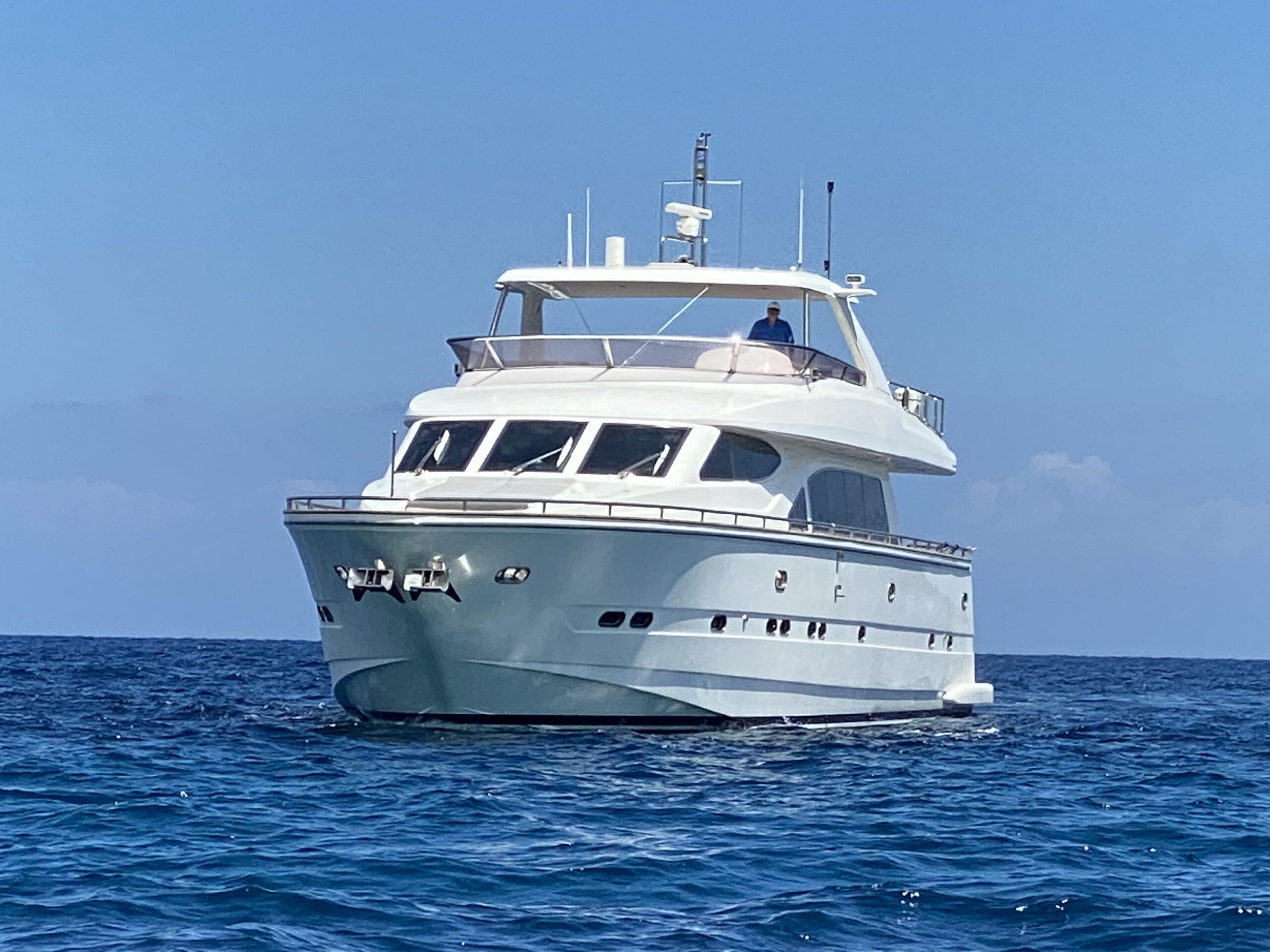 Elegance 82, a motor yacht for charter in Malta at Portomaso