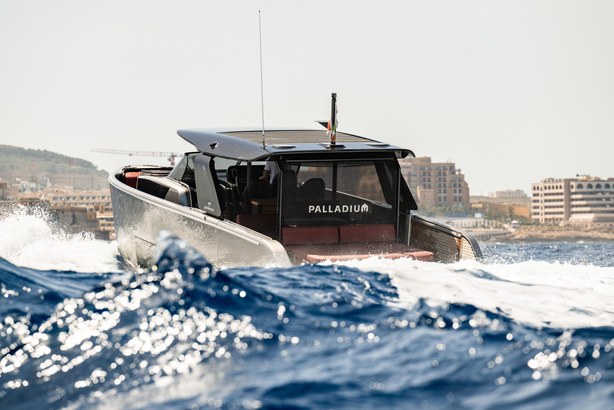 Cranchi A46 “PALLADIUM”, a motor yacht for charter in Malta at Portomaso
