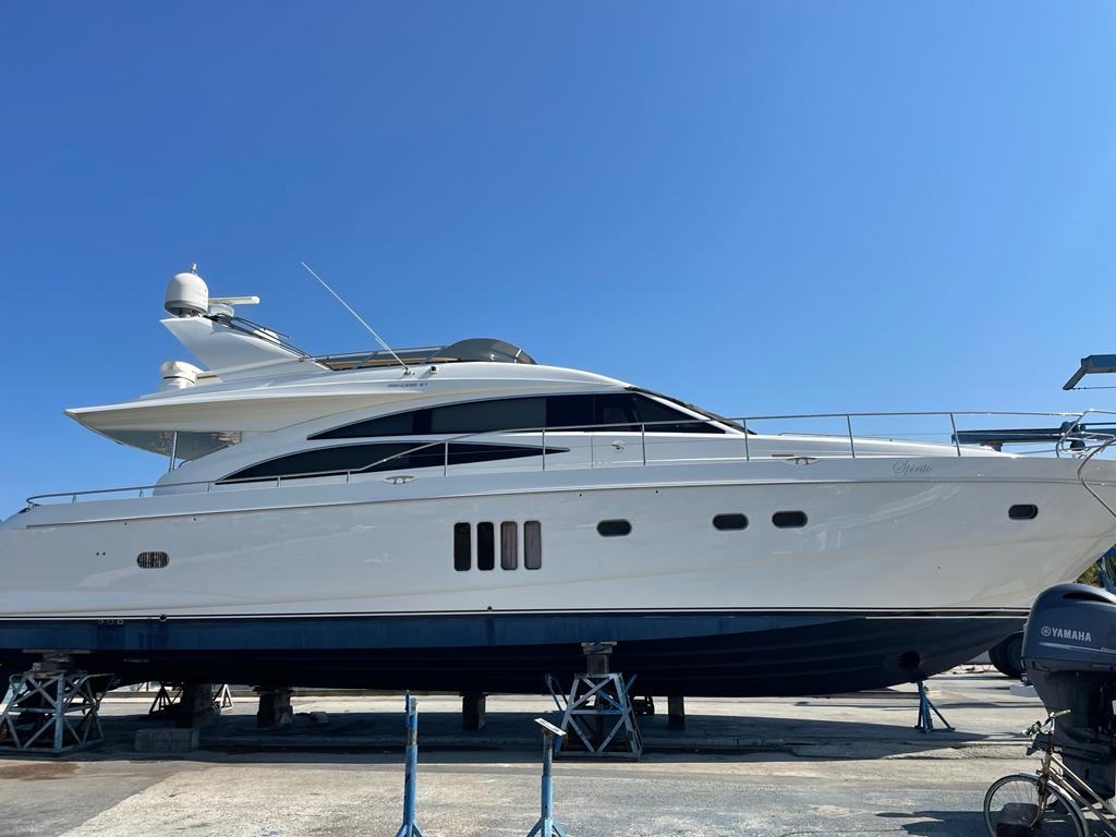 Princess 67, 2008, for sale in Malta through Yacht Hub Group