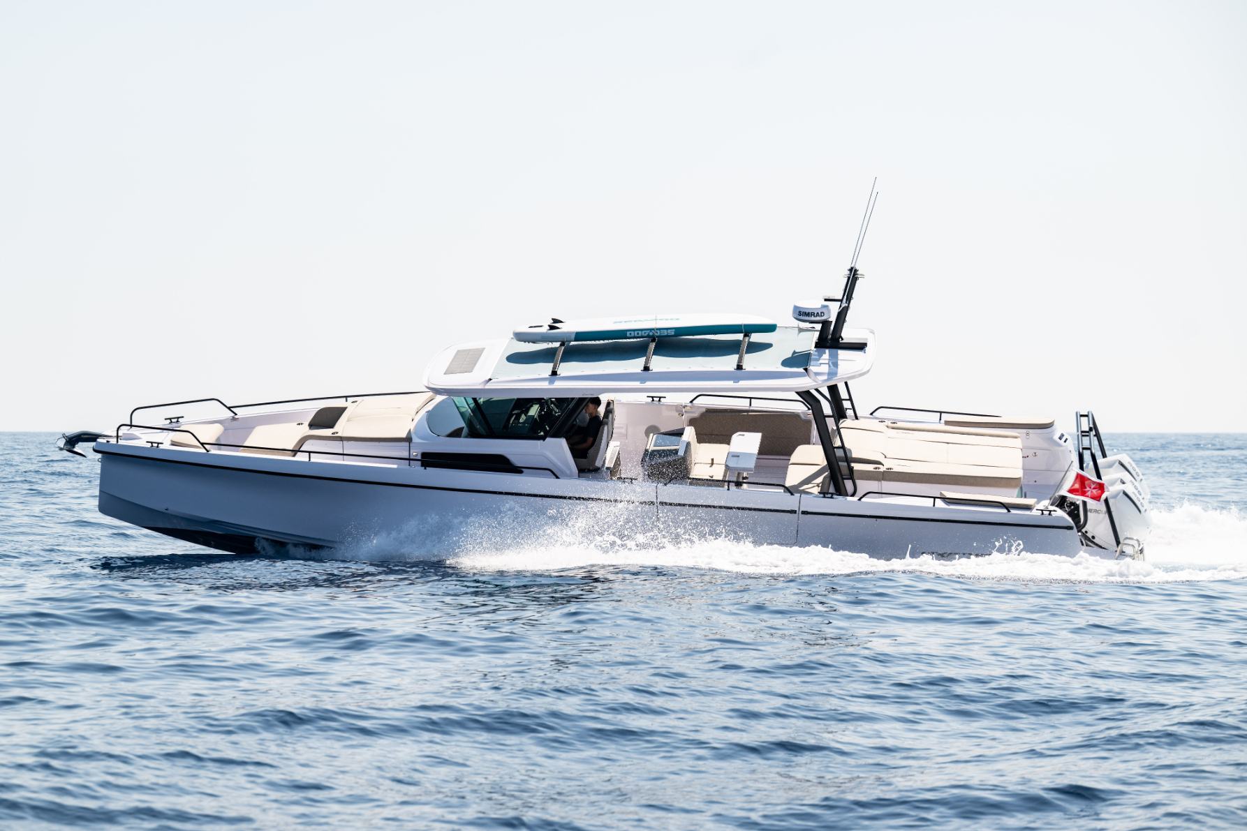 Axopar 45 Cross-Top, 2025, for sale in Malta through Yacht Hub Group