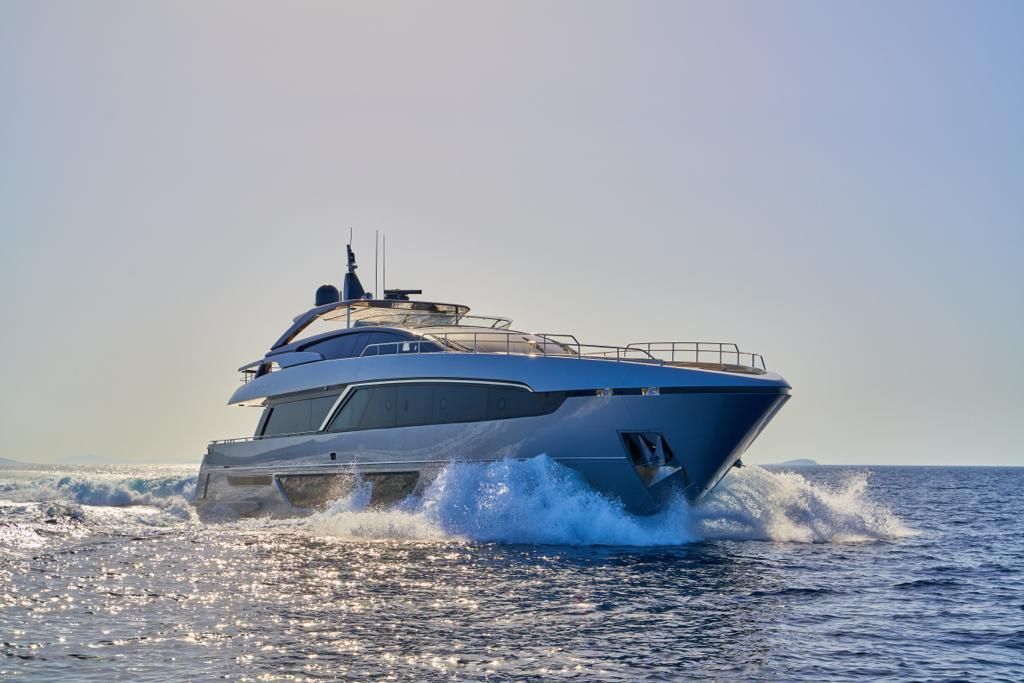 Riva Corsaro 100, 2022, for sale in Malta through Yacht Hub Group