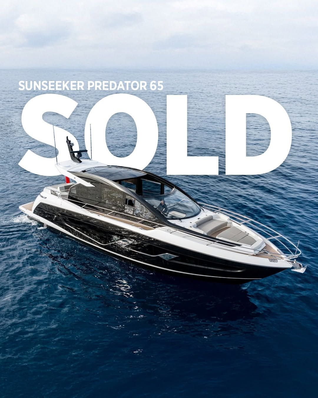 Sunseeker Predator 65, 2023, for sale in Malta through Yacht Hub Group
